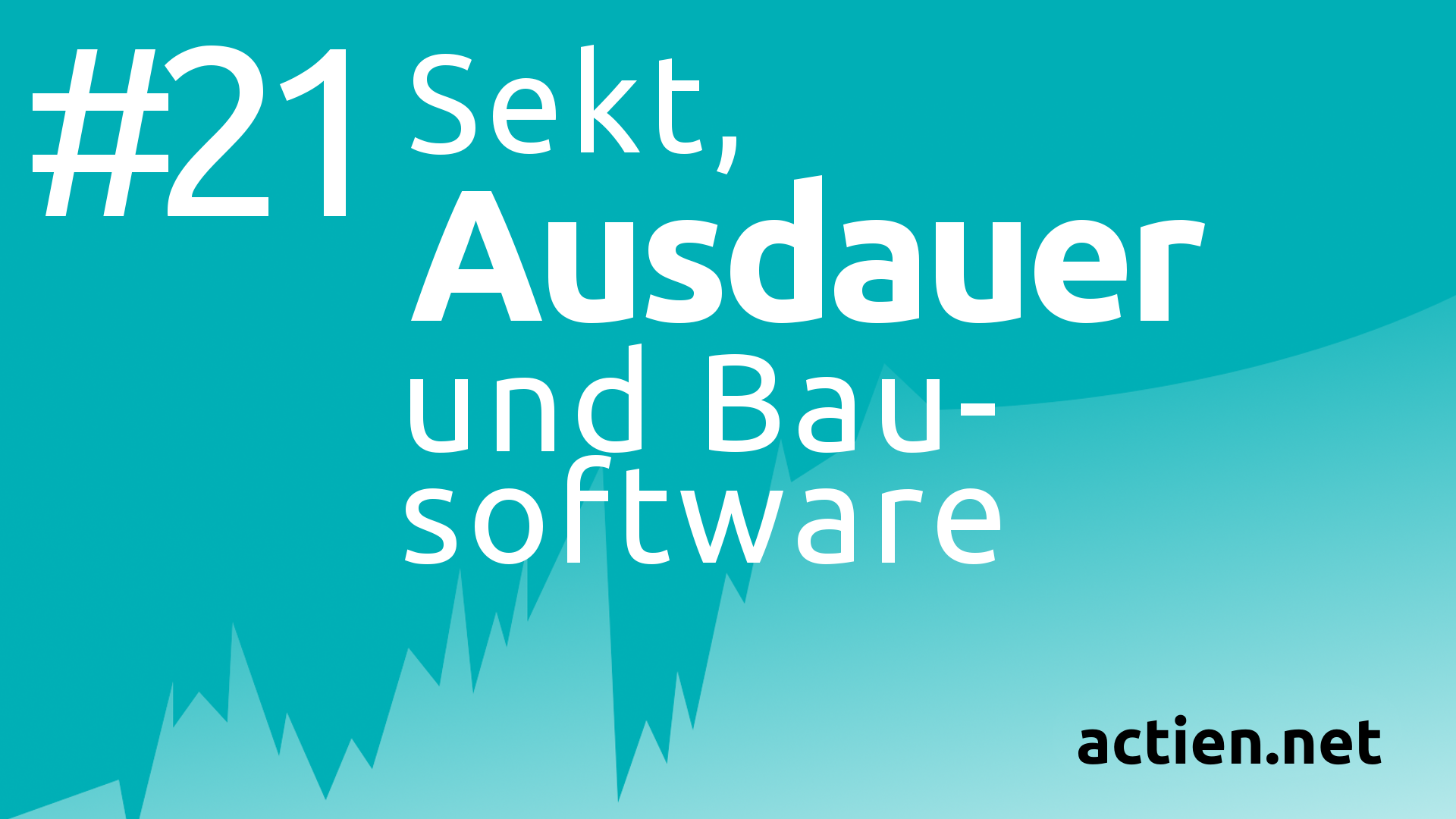 #21: Sekt, Ausdauer und Bausoftware episode artwork