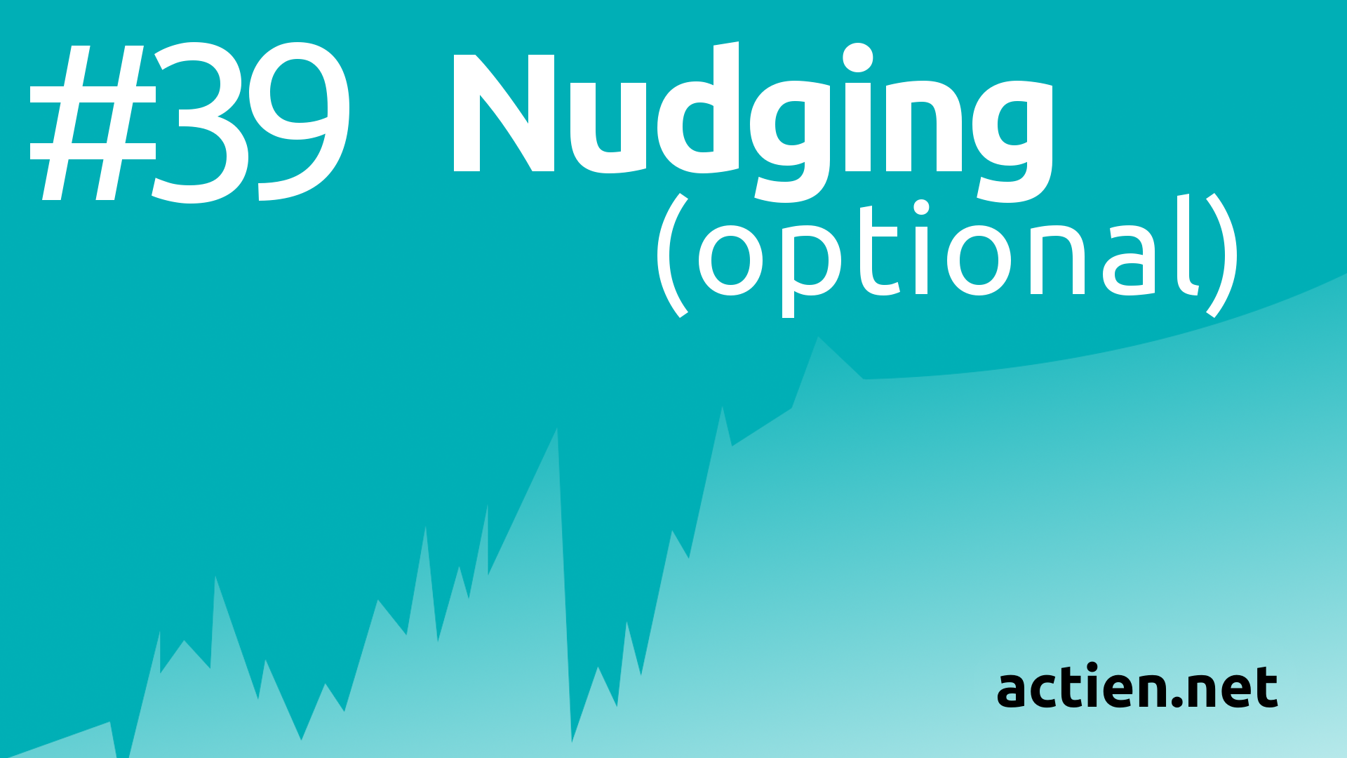 #39: Nudging (optional) episode artwork